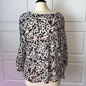 NWOT Calvin Patterned Blouse